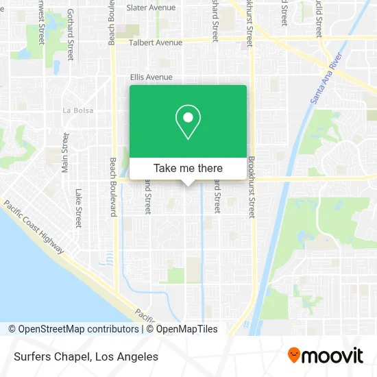 Surfers Chapel map