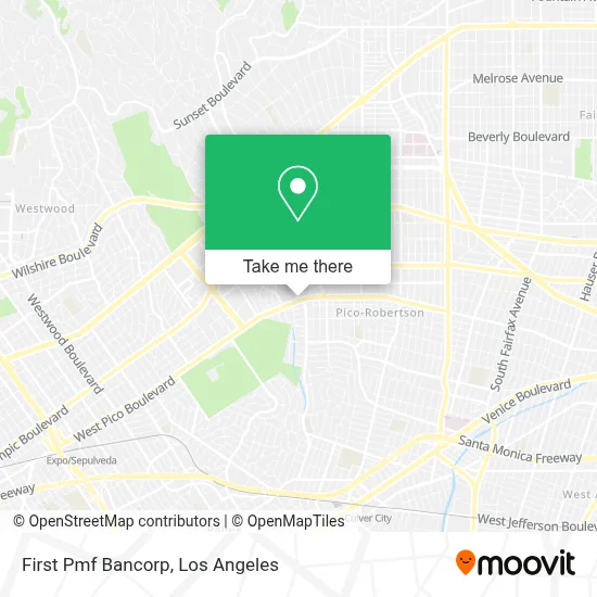 First Pmf Bancorp map
