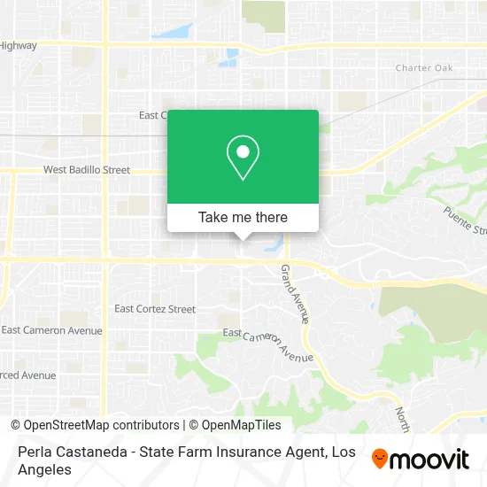 Perla Castaneda - State Farm Insurance Agent map