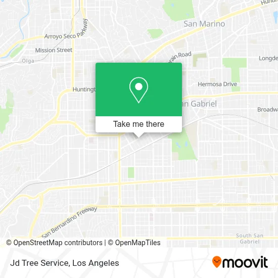 Jd Tree Service map