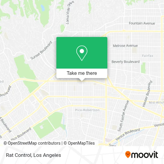 Rat Control map
