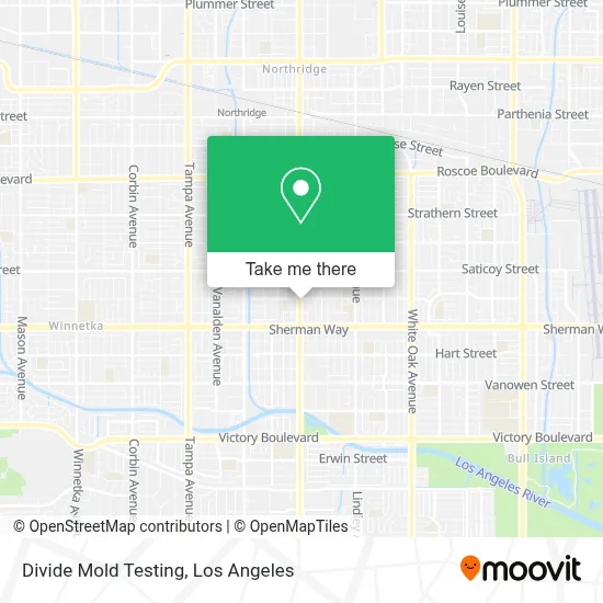 Divide Mold Testing map