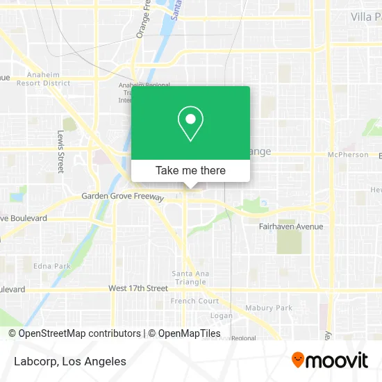 Labcorp map