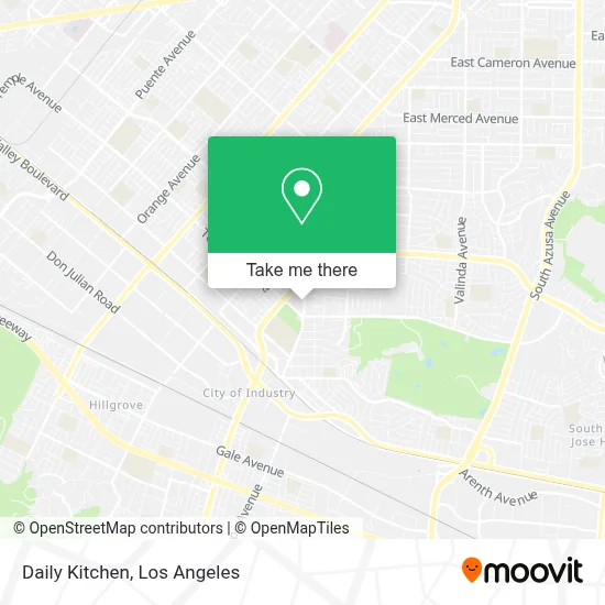 Daily Kitchen map