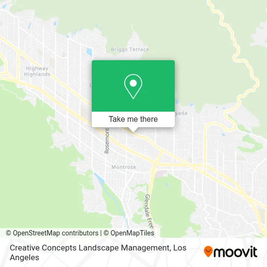 Creative Concepts Landscape Management map