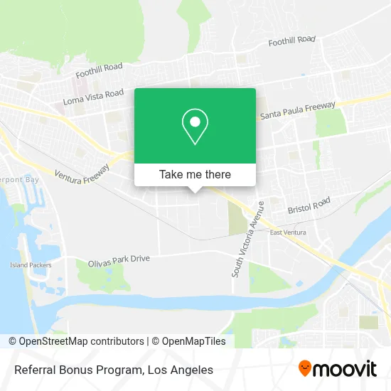 Referral Bonus Program map