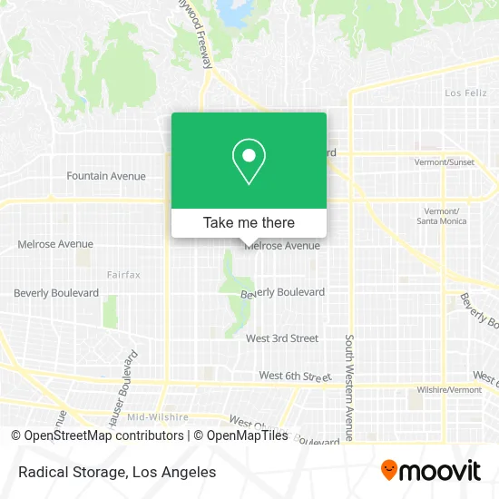 Radical Storage map
