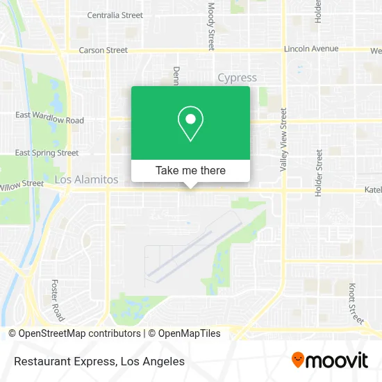 Restaurant Express map