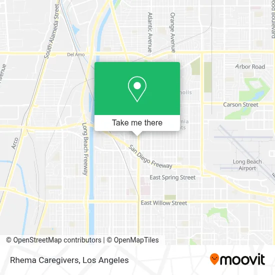 Rhema Caregivers map