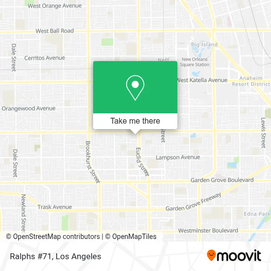 Ralphs #71 map