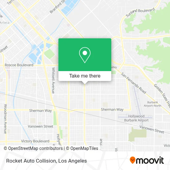 Rocket Auto Collision map