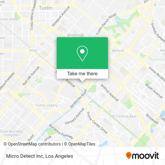 Micro Detect Inc map