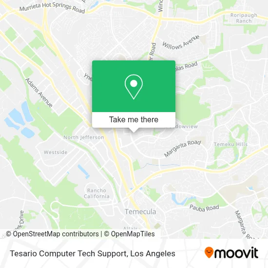 Tesario Computer Tech Support map