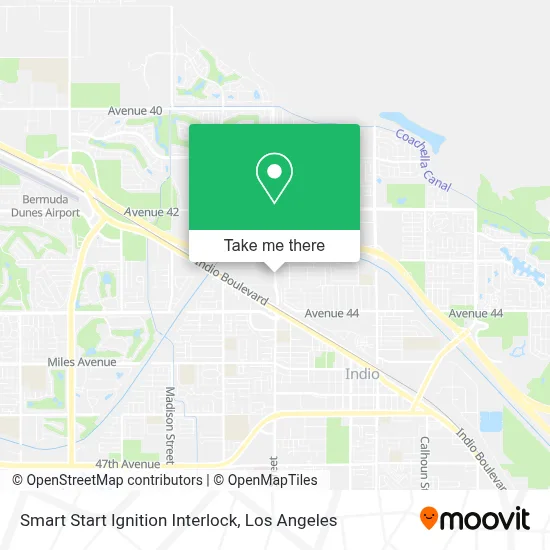 Smart Start Ignition Interlock map