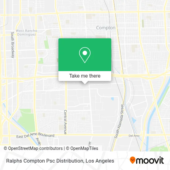 Ralphs Compton Psc Distribution map