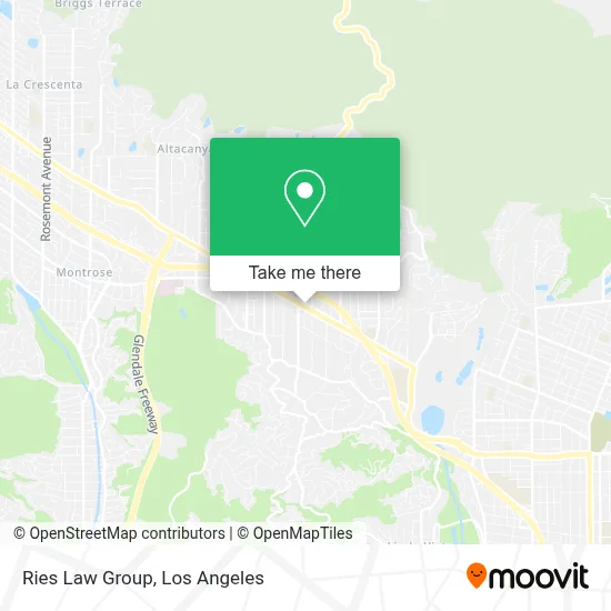 Ries Law Group map
