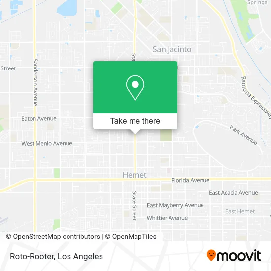 Roto-Rooter map