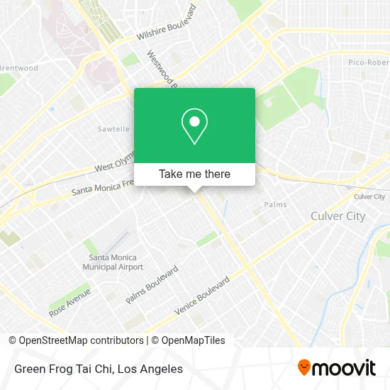Green Frog Tai Chi map
