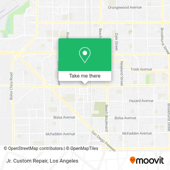 Jr. Custom Repair map
