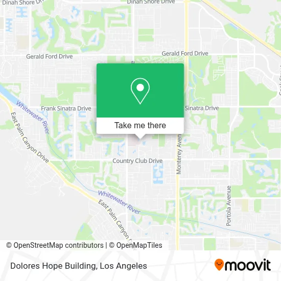Dolores Hope Building map