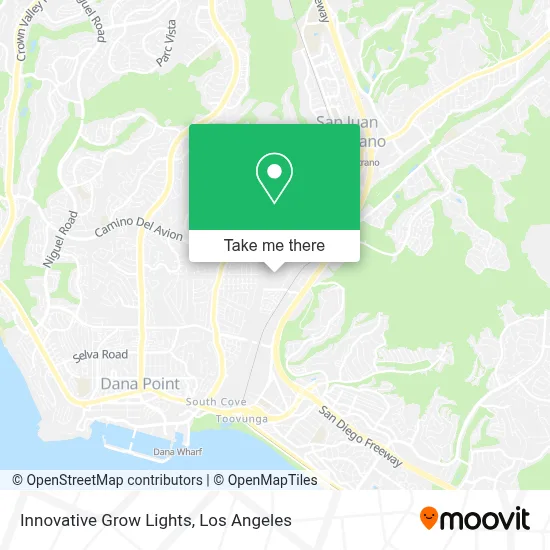 Innovative Grow Lights map