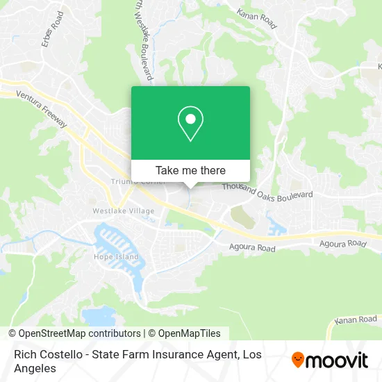 Rich Costello - State Farm Insurance Agent map