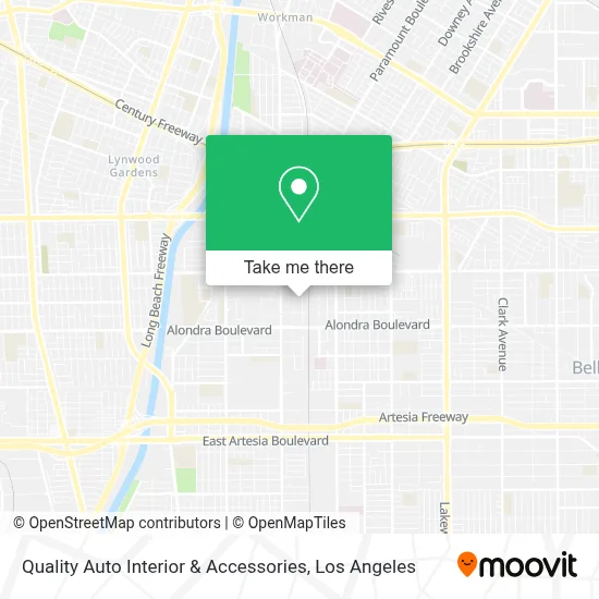 Quality Auto Interior & Accessories map