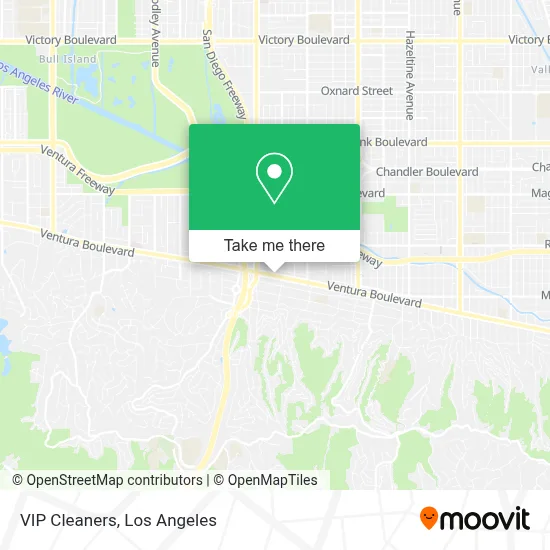 VIP Cleaners map