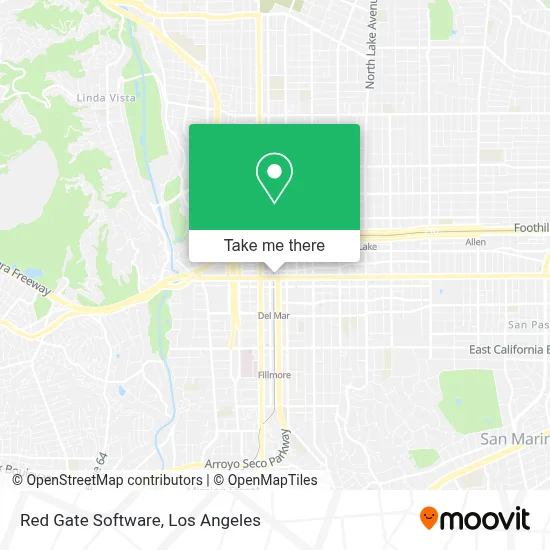 Red Gate Software map