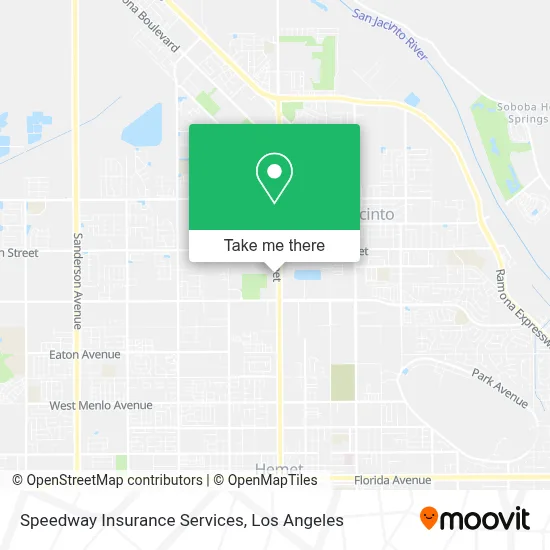 Speedway Insurance Services map