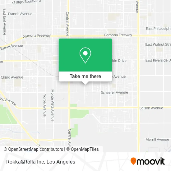 Rokka&Rolla Inc map