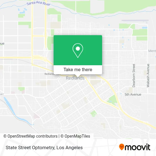 State Street Optometry map