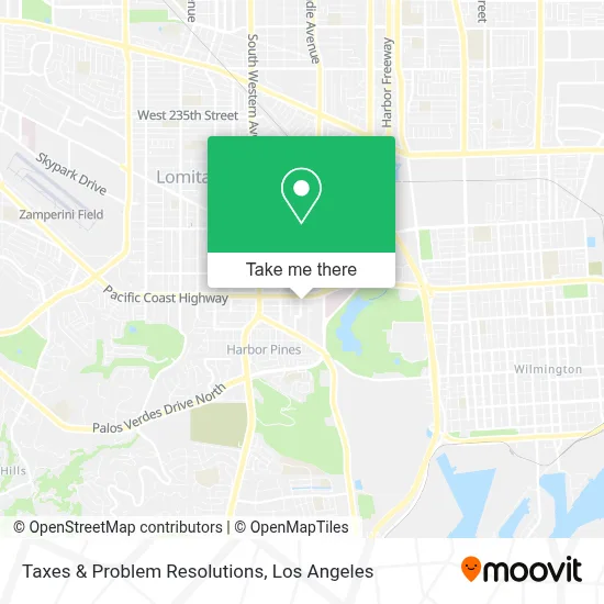 Taxes & Problem Resolutions map