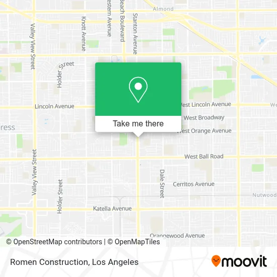 Romen Construction map