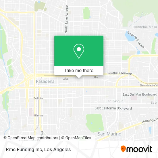 Rmc Funding Inc map