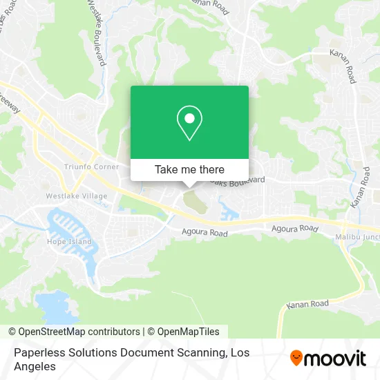 Paperless Solutions Document Scanning map