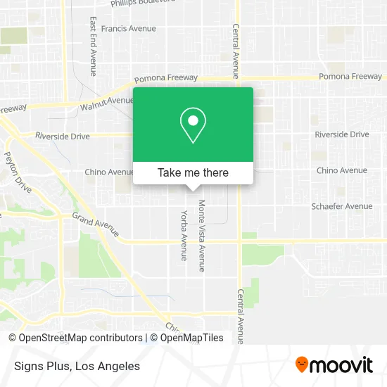 Signs Plus map
