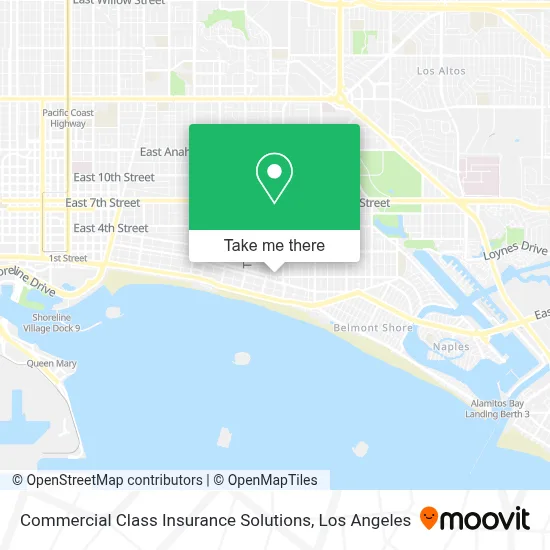Commercial Class Insurance Solutions map