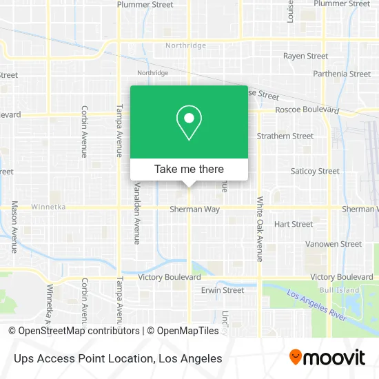 Ups Access Point Location map