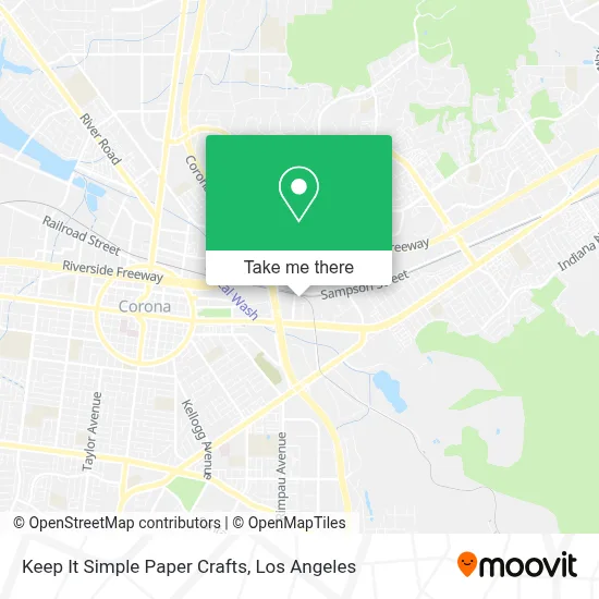 Keep It Simple Paper Crafts map