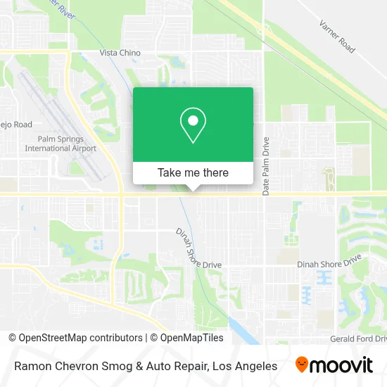 Ramon Chevron Smog & Auto Repair map