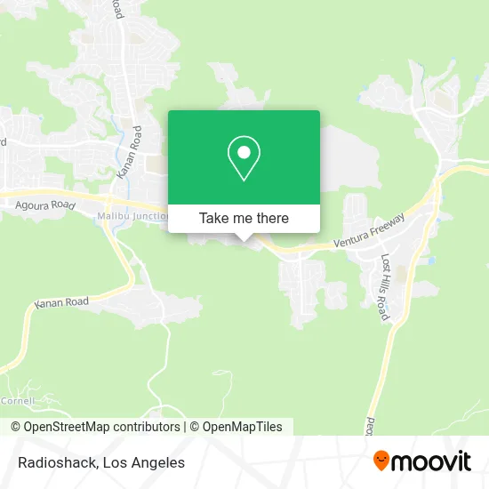 Radioshack map
