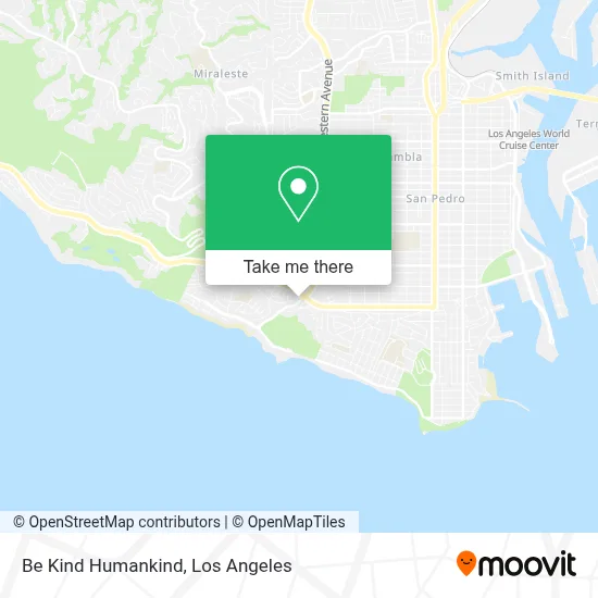 Be Kind Humankind map