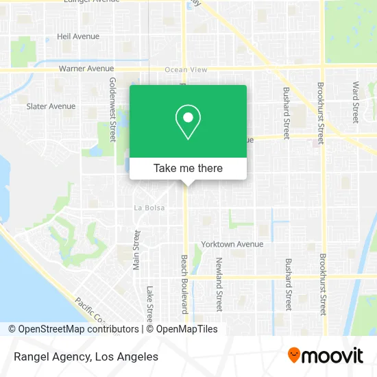 Rangel Agency map
