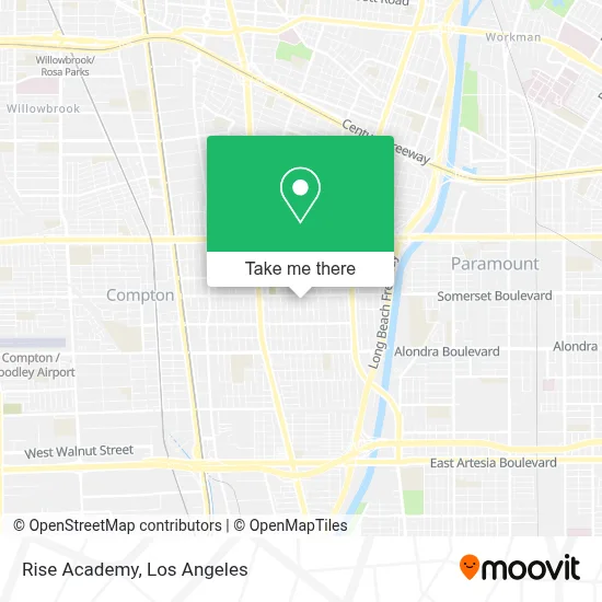 Rise Academy map