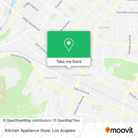 Kitchen Appliance Store map