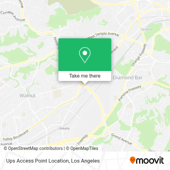 Ups Access Point Location map