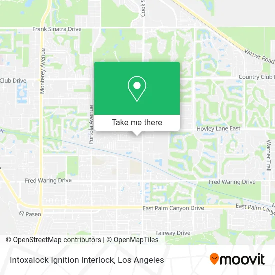 Intoxalock Ignition Interlock map