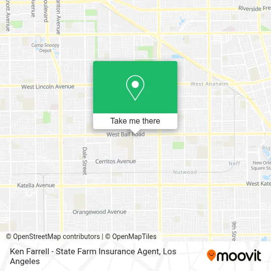 Ken Farrell - State Farm Insurance Agent map