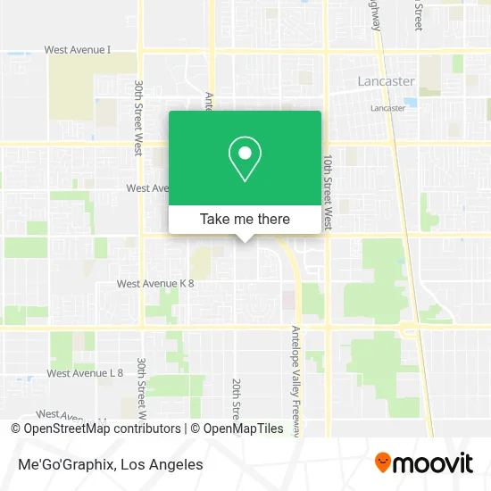 Me'Go'Graphix map